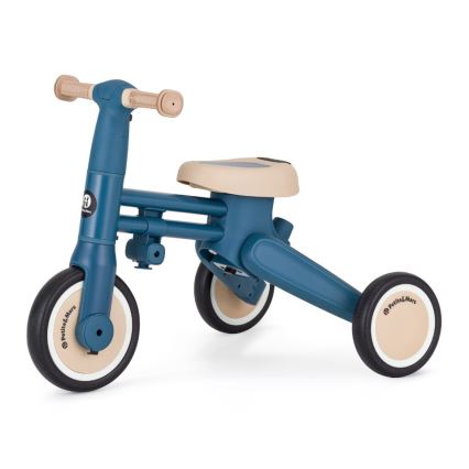 PETITE&MARS - 4-in-1 Kids' Tricycle DRIFT Ocean Blue