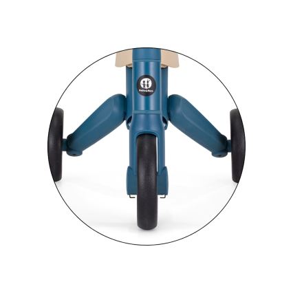 PETITE&MARS - 4-in-1 Kids' Tricycle DRIFT Ocean Blue