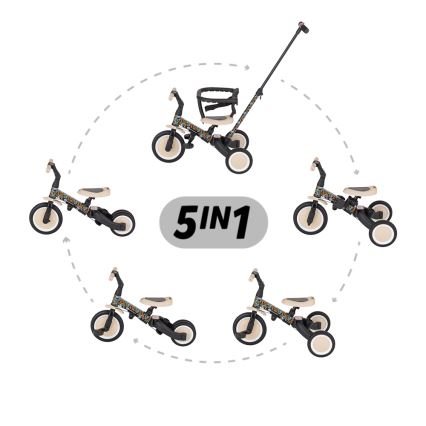 PETITE&MARS - 5-in-1 TURBO LIMITED Children's Tricycle City Beat