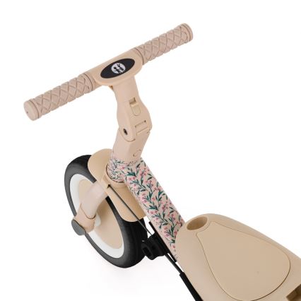 PETITE&MARS - 5-in-1 TURBO LIMITED Children's Tricycle, Pink Meadow