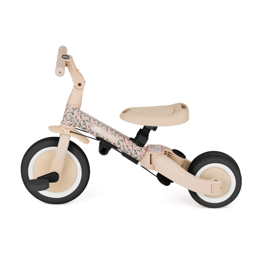 PETITE&MARS - 5-in-1 TURBO LIMITED Children's Tricycle, Pink Meadow