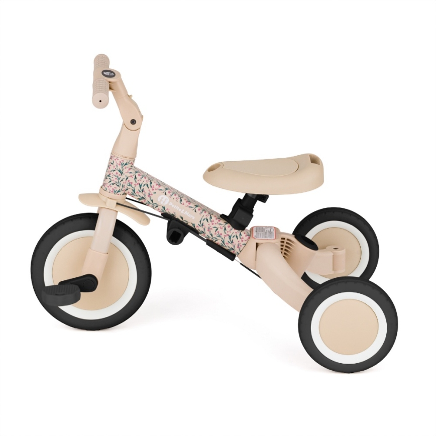 PETITE&MARS - 5-in-1 TURBO LIMITED Children's Tricycle, Pink Meadow