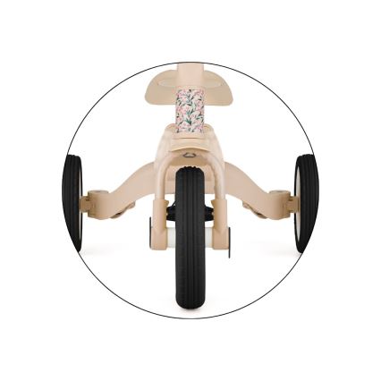 PETITE&MARS - 5-in-1 TURBO LIMITED Children's Tricycle, Pink Meadow
