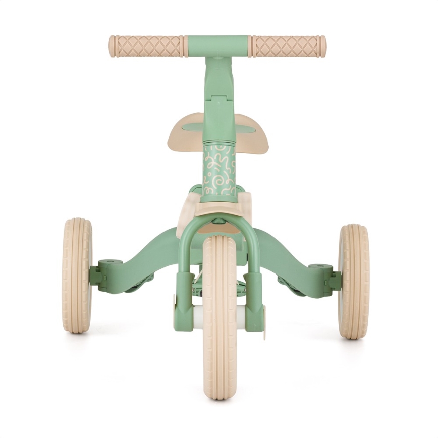 PETITE&MARS - 5-in-1 TURBO LIMITED Kids' Tricycle, Green Twist