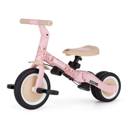 PETITE&MARS - 5-in-1 TURBO LIMITED Kids' Tricycle Rosy Wilderness