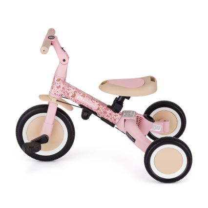 PETITE&MARS - 5-in-1 TURBO LIMITED Kids' Tricycle Rosy Wilderness