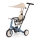 PETITE&MARS - 5-in-1 TURBO PLUS Children's Tricycle Ocean Blue