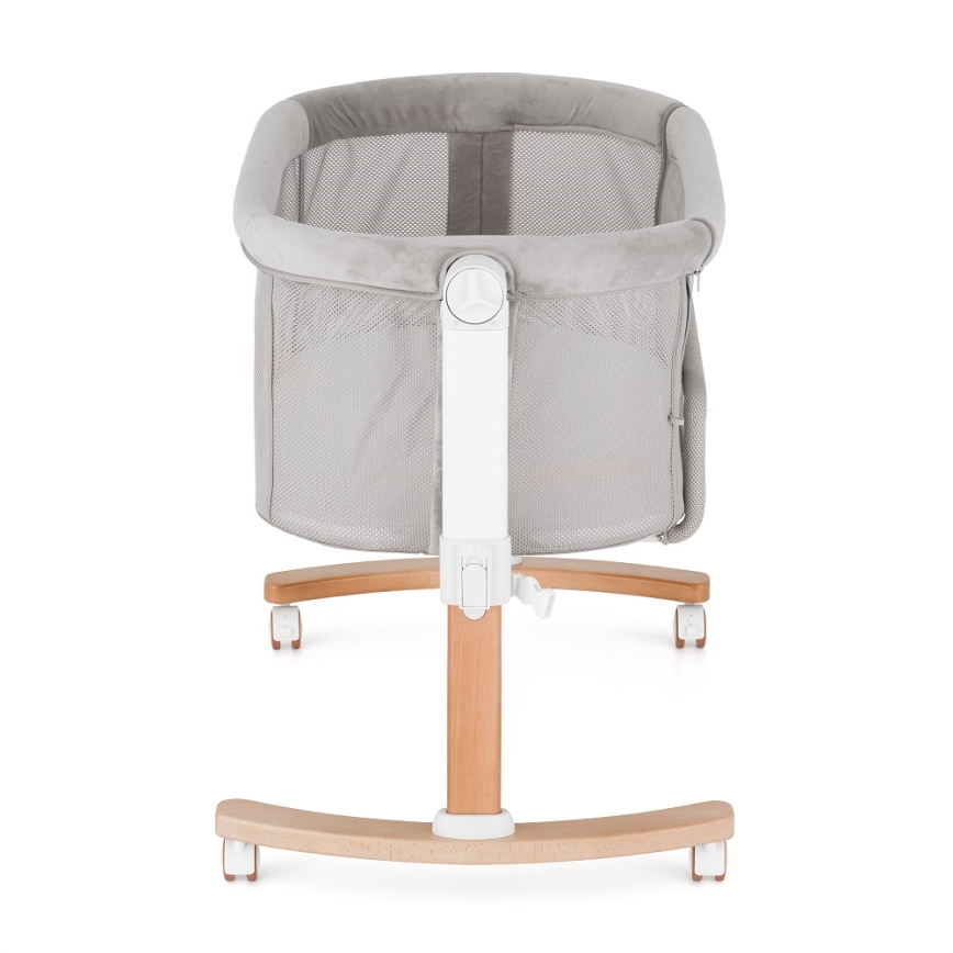 PETITE&MARS - Baby crib 2in1 GLORY grey