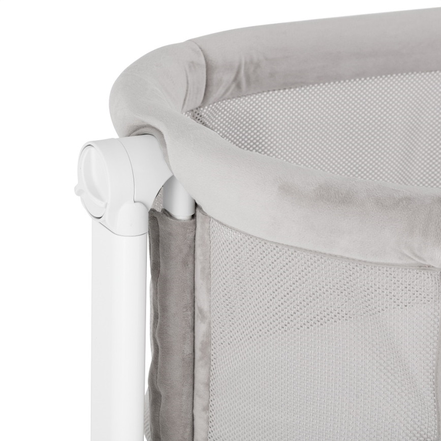 PETITE&MARS - Baby crib 2in1 GLORY grey
