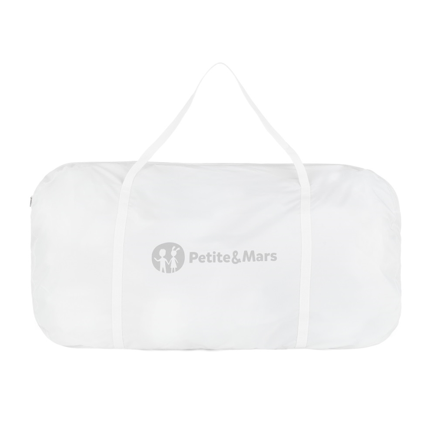 PETITE&MARS - Baby crib 2in1 GLORY grey