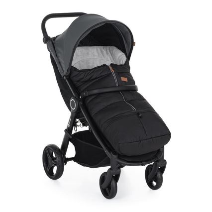 PETITE&MARS - Baby footmuff  3in1 JIBOT black
