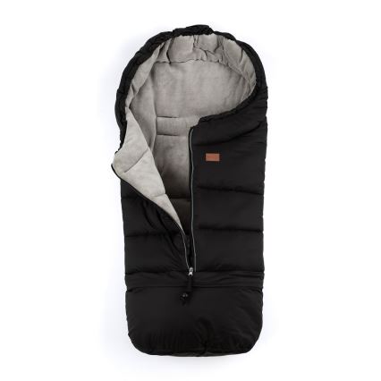 PETITE&MARS - Baby footmuff  3in1 JIBOT black