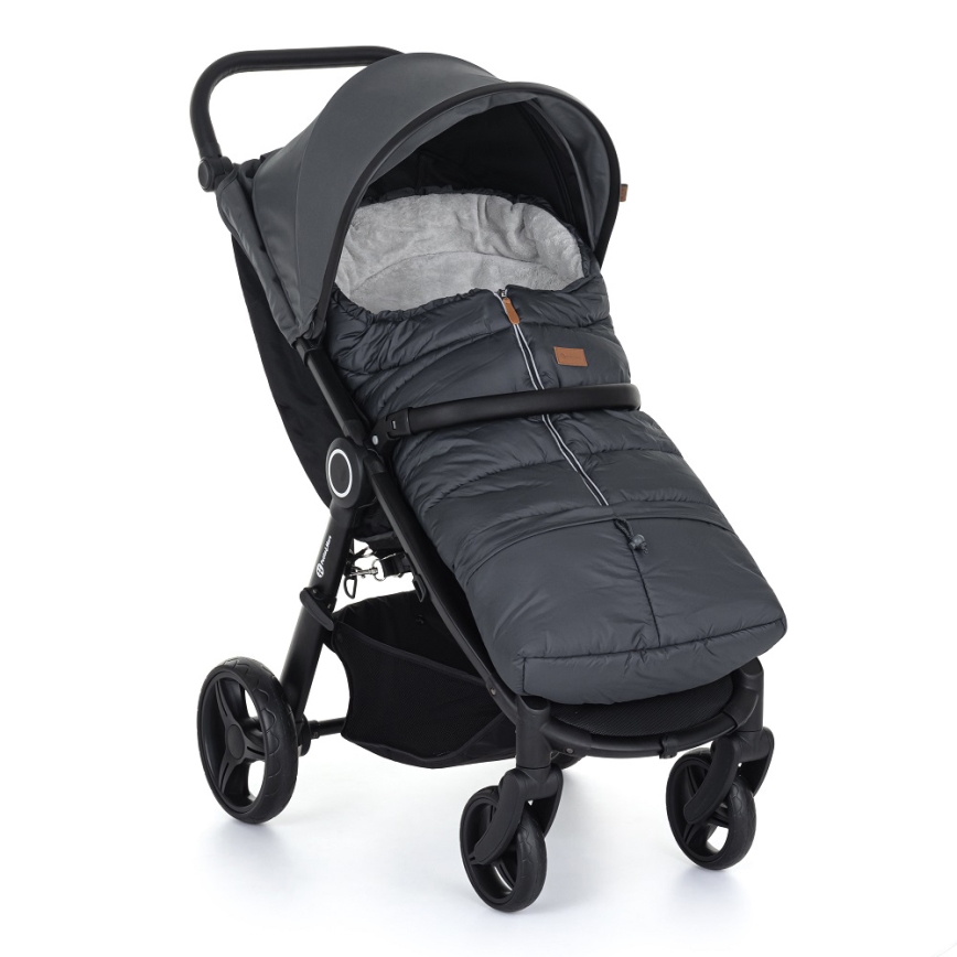 PETITE&MARS - Baby footmuff 3in1 JIBOT grey