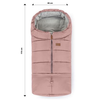 PETITE&MARS - Baby footmuff 3in1 JIBOT pink