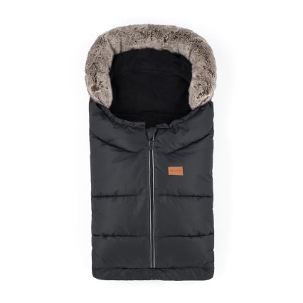 PETITE&MARS - Baby footmuff 4in1 ARCTIC Forever Black