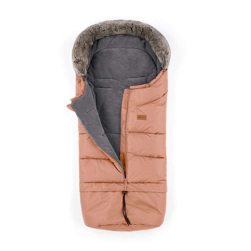 PETITE&MARS - Baby footmuff 4in1 ARCTIC Pastel Peach