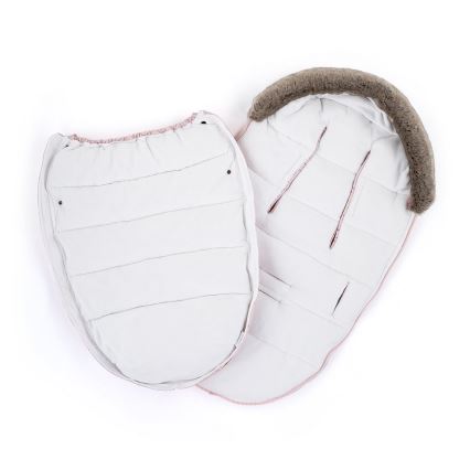 PETITE&MARS - Baby footmuff 4in1 COMFY Fancy Dream blue/white