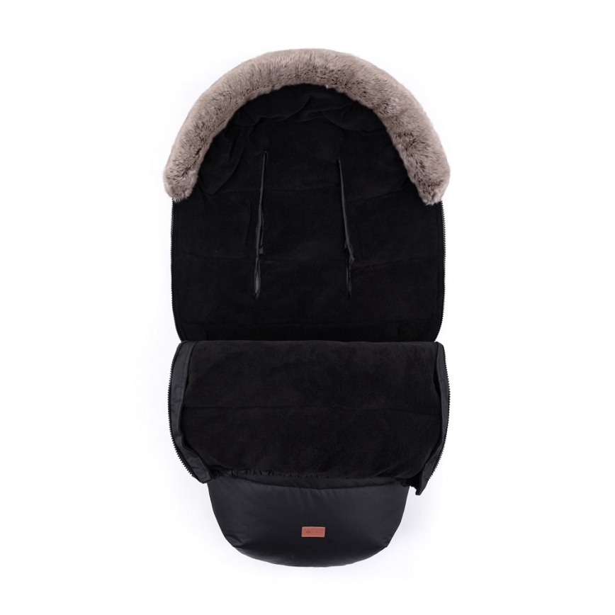 PETITE&MARS - Baby footmuff 4in1 COMFY Forever black