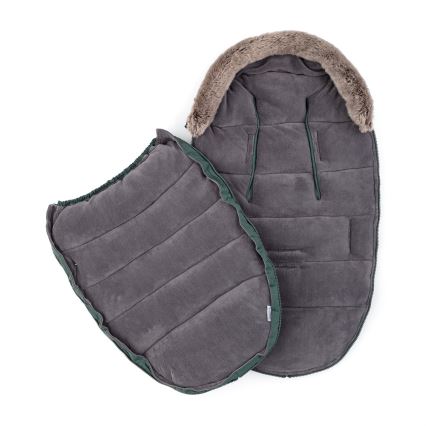 PETITE&MARS - Baby footmuff 4in1 COMFY Veritable Khaki green