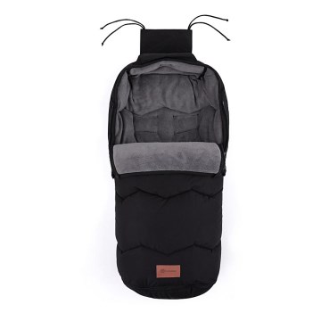 PETITE&MARS - Baby footmuff 4in1 WARMY black