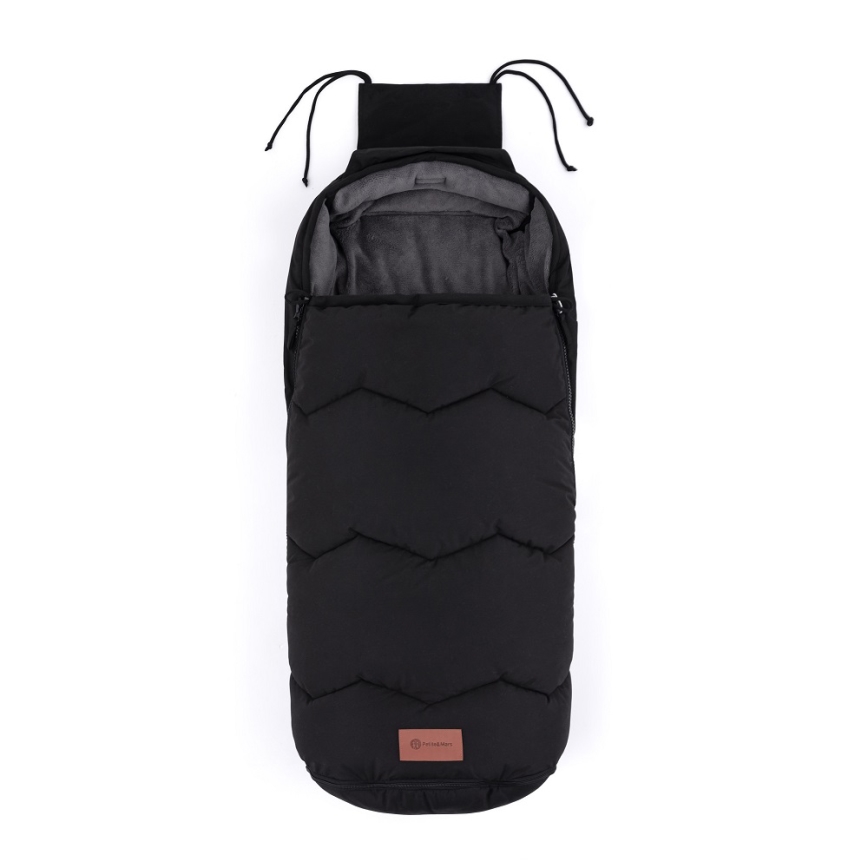 PETITE&MARS - Baby footmuff 4in1 WARMY black