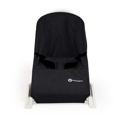 PETITE&MARS - Baby lounger CALMY black