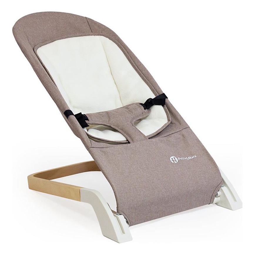 PETITE&MARS - Baby lounger CALMY brown