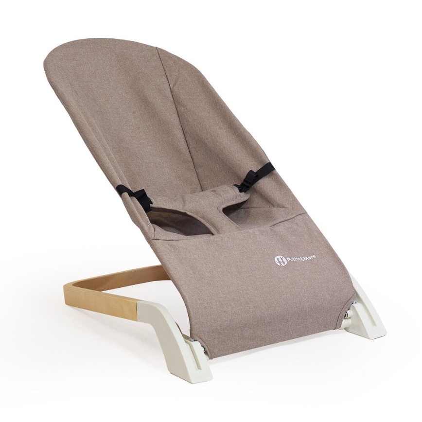 PETITE&MARS - Baby lounger CALMY brown