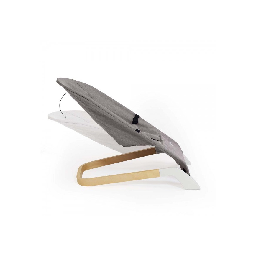 PETITE&MARS - Baby lounger CALMY grey