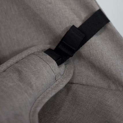 PETITE&MARS - Baby lounger CALMY grey