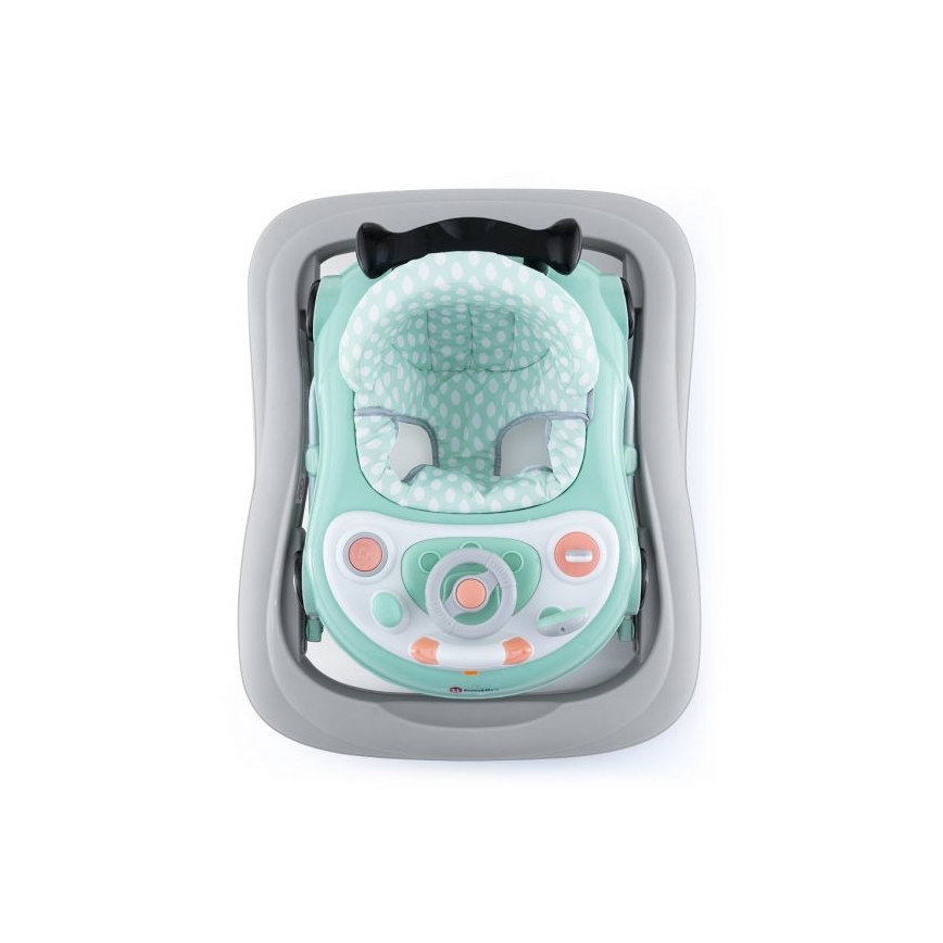 PETITE&MARS - Baby walker with a melody CABRIO 2xAA mint