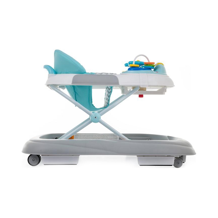 PETITE&MARS - Baby walker with melody MONTY blue