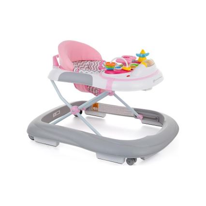 PETITE&MARS - Baby walker with melody MONTY pink