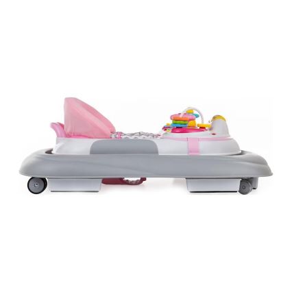 PETITE&MARS - Baby walker with melody MONTY pink