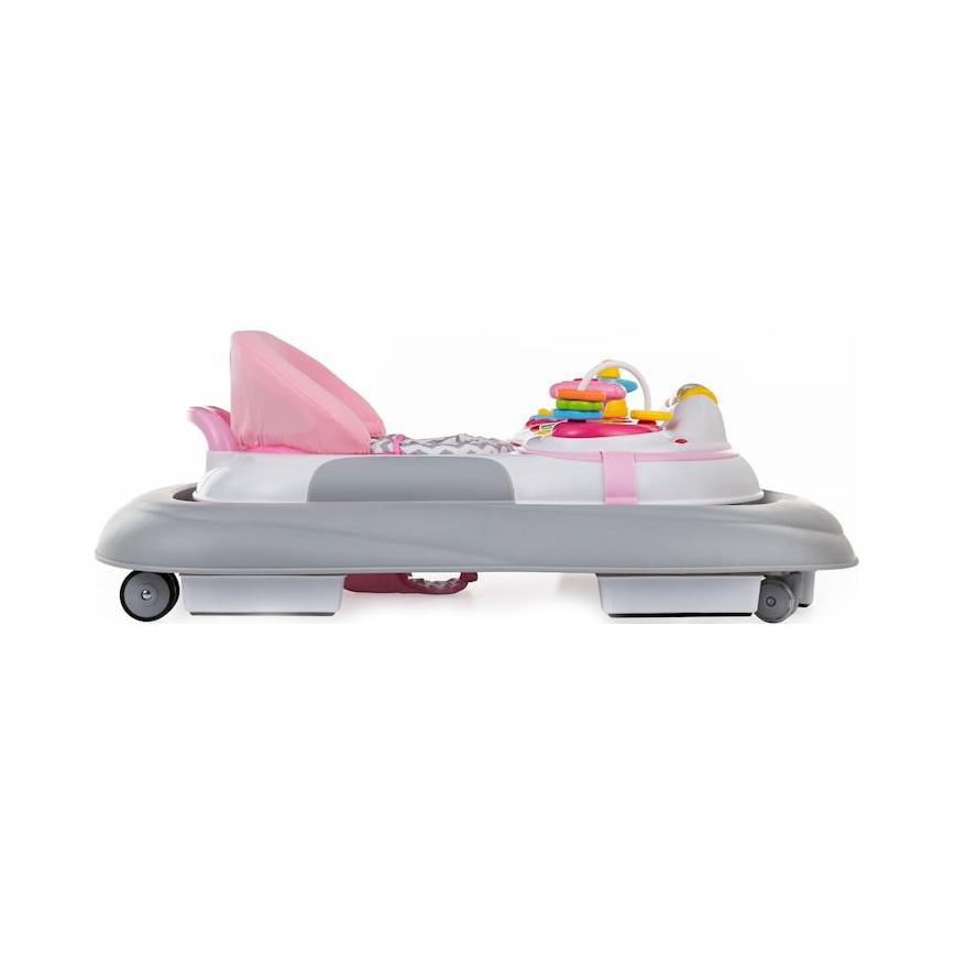 PETITE&MARS - Baby walker with melody MONTY pink