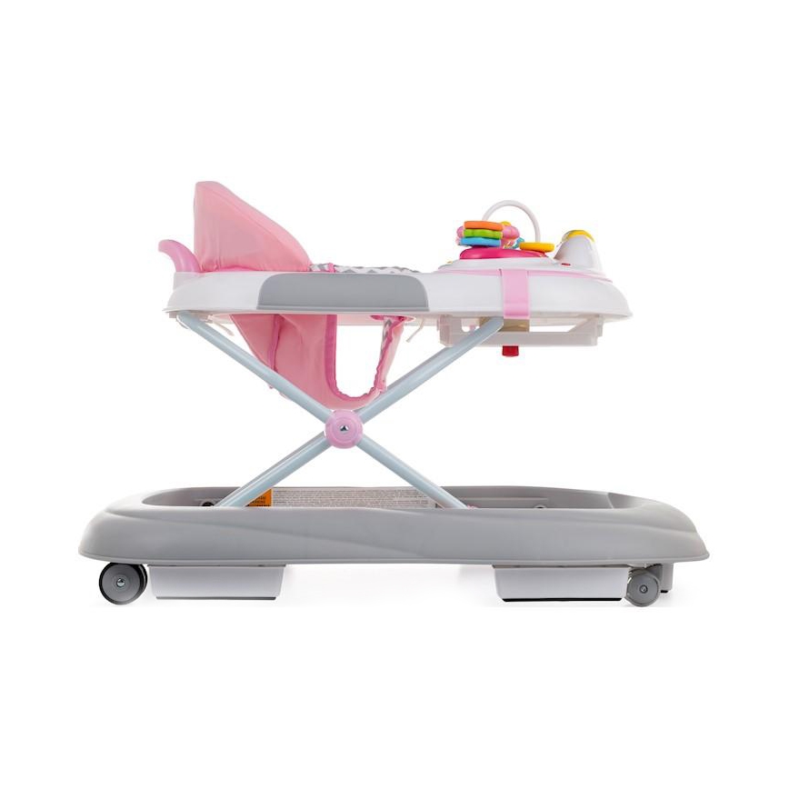 PETITE&MARS - Baby walker with melody MONTY pink