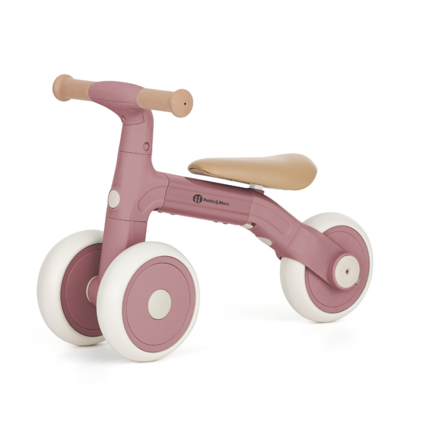 PETITE&MARS - BINGO 3-in-1 Kids' Balance Bike Dusty Rose