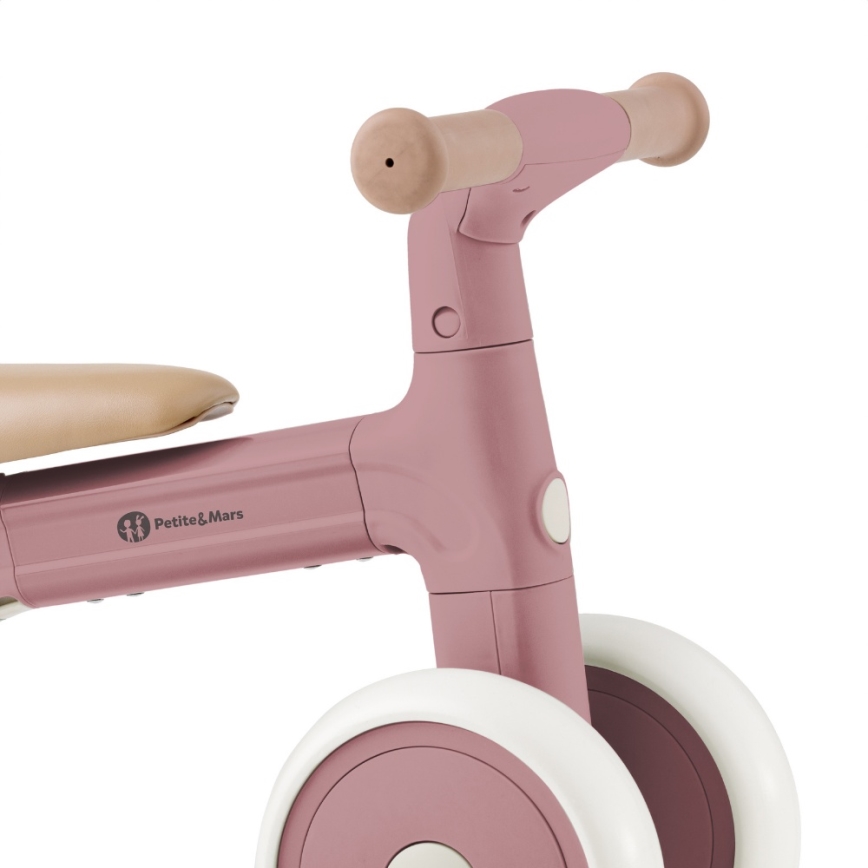 PETITE&MARS - BINGO 3-in-1 Kids' Balance Bike Dusty Rose
