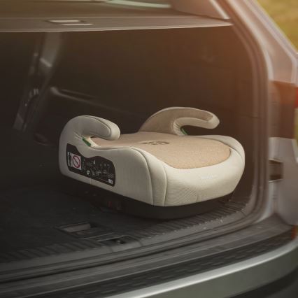 PETITE&MARS - Car booster seat OPTIMUS PRO i-Size 125-150 cm (22-36 kg) beige
