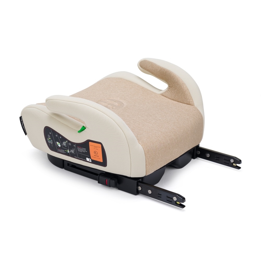 PETITE&MARS - Car booster seat OPTIMUS PRO i-Size 125-150 cm (22-36 kg) beige