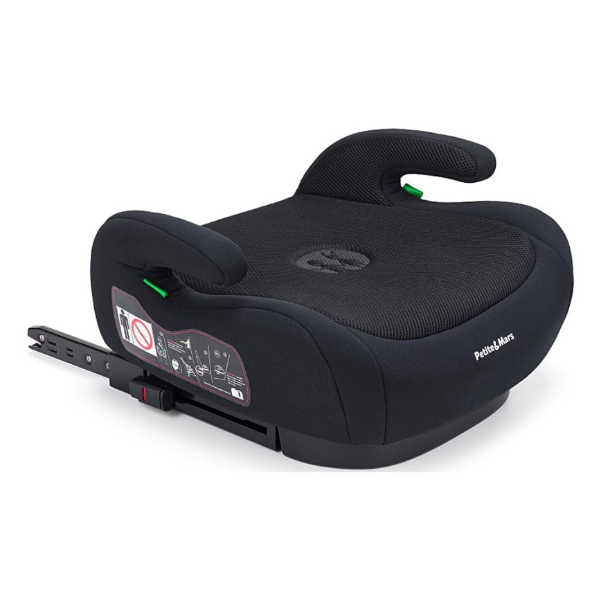 PETITE&MARS - Car booster seat OPTIMUS PRO i-Size 125-150 cm (22-36 kg) black