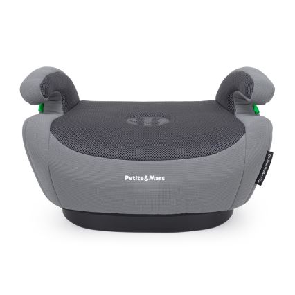PETITE&MARS - Car booster seat OPTIMUS PRO i-Size 125-150 cm (22-36 kg) grey