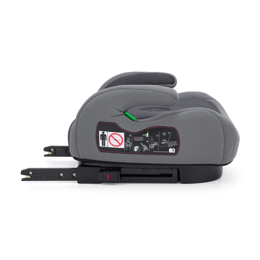 PETITE&MARS - Car booster seat OPTIMUS PRO i-Size 125-150 cm (22-36 kg) grey
