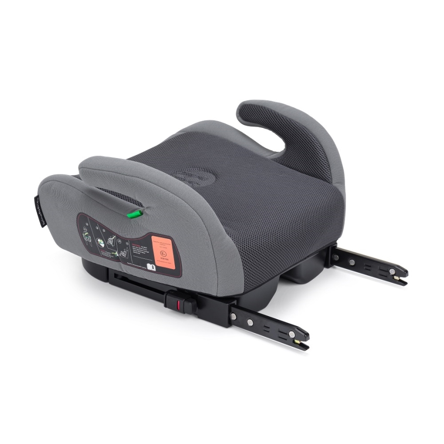 PETITE&MARS - Car booster seat OPTIMUS PRO i-Size 125-150 cm (22-36 kg) grey
