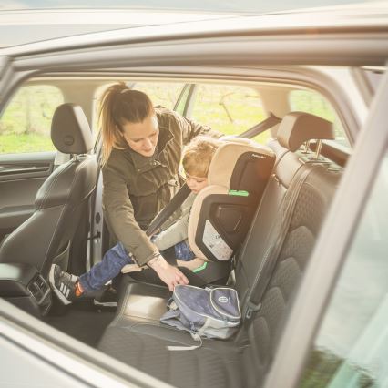 PETITE&MARS - Car seat FLEX PRO i-Size 100-150 cm (15-36 kg) beige