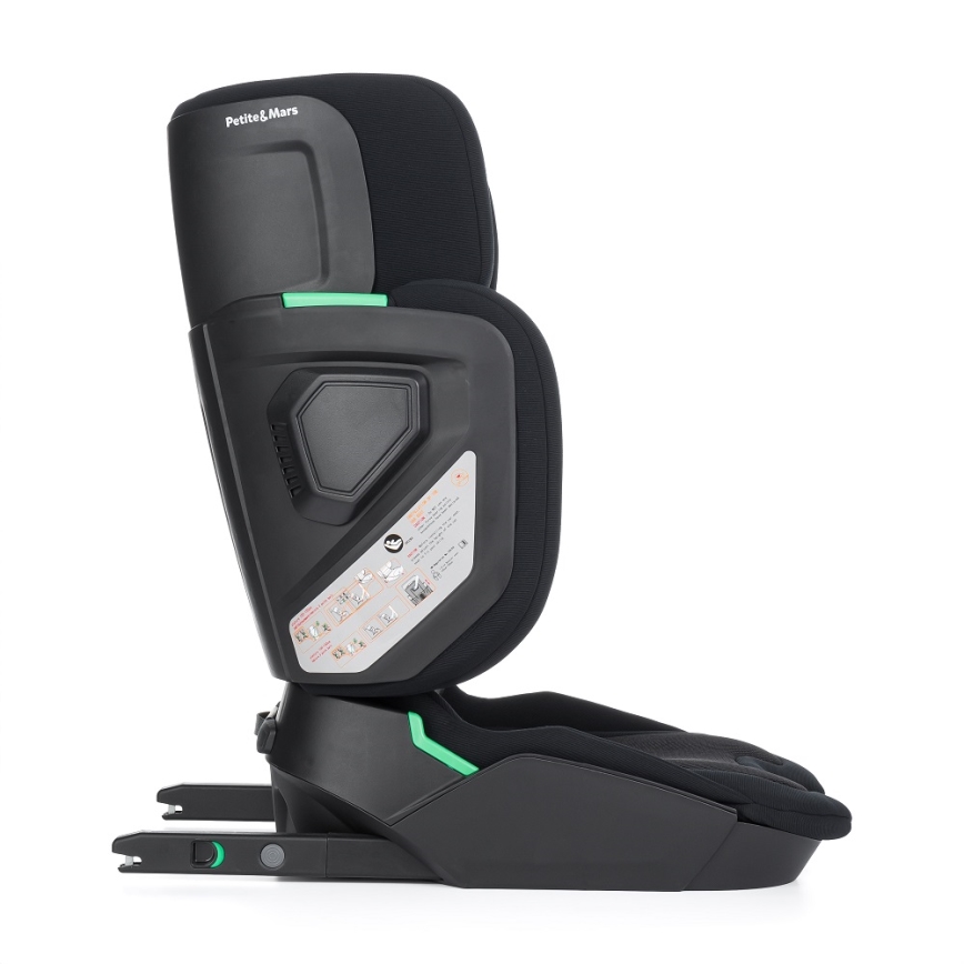PETITE&MARS - Car seat FLEX PRO i-Size 100-150 cm (15-36 kg) black