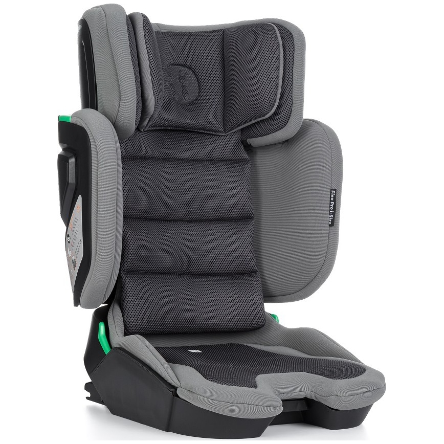 PETITE&MARS - Car seat FLEX PRO i-Size 100-150 cm (15-36 kg) grey