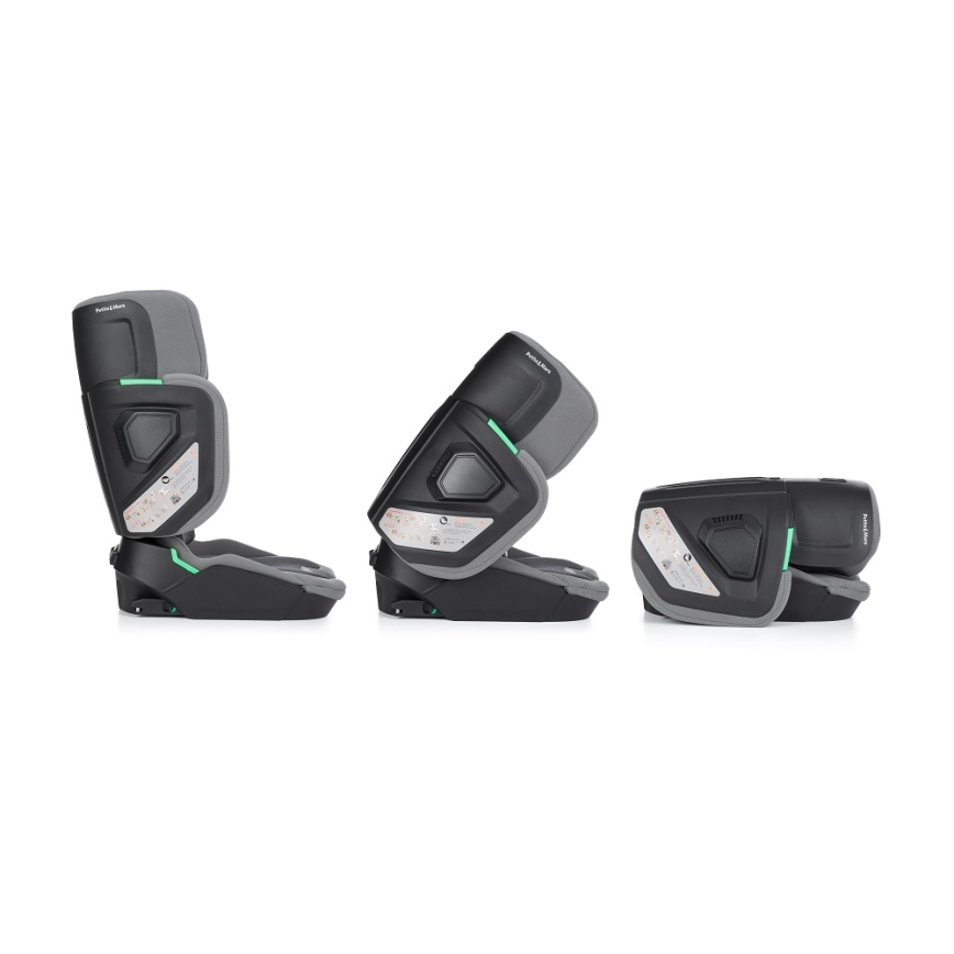 PETITE&MARS - Car seat FLEX PRO i-Size 100-150 cm (15-36 kg) grey