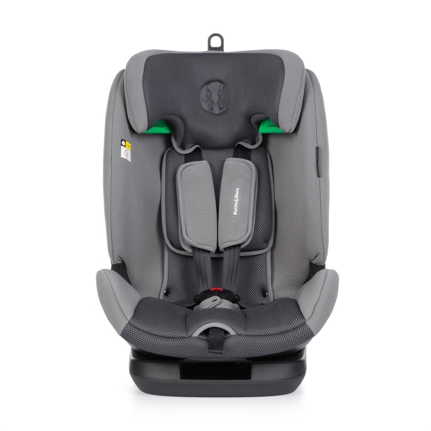 PETITE&MARS - Car seat PRIME PRO i-Size 76-150 cm (9-36 kg) grey