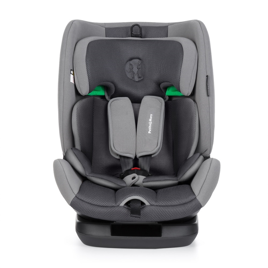 PETITE&MARS - Car seat PRIME PRO i-Size 76-150 cm (9-36 kg) grey